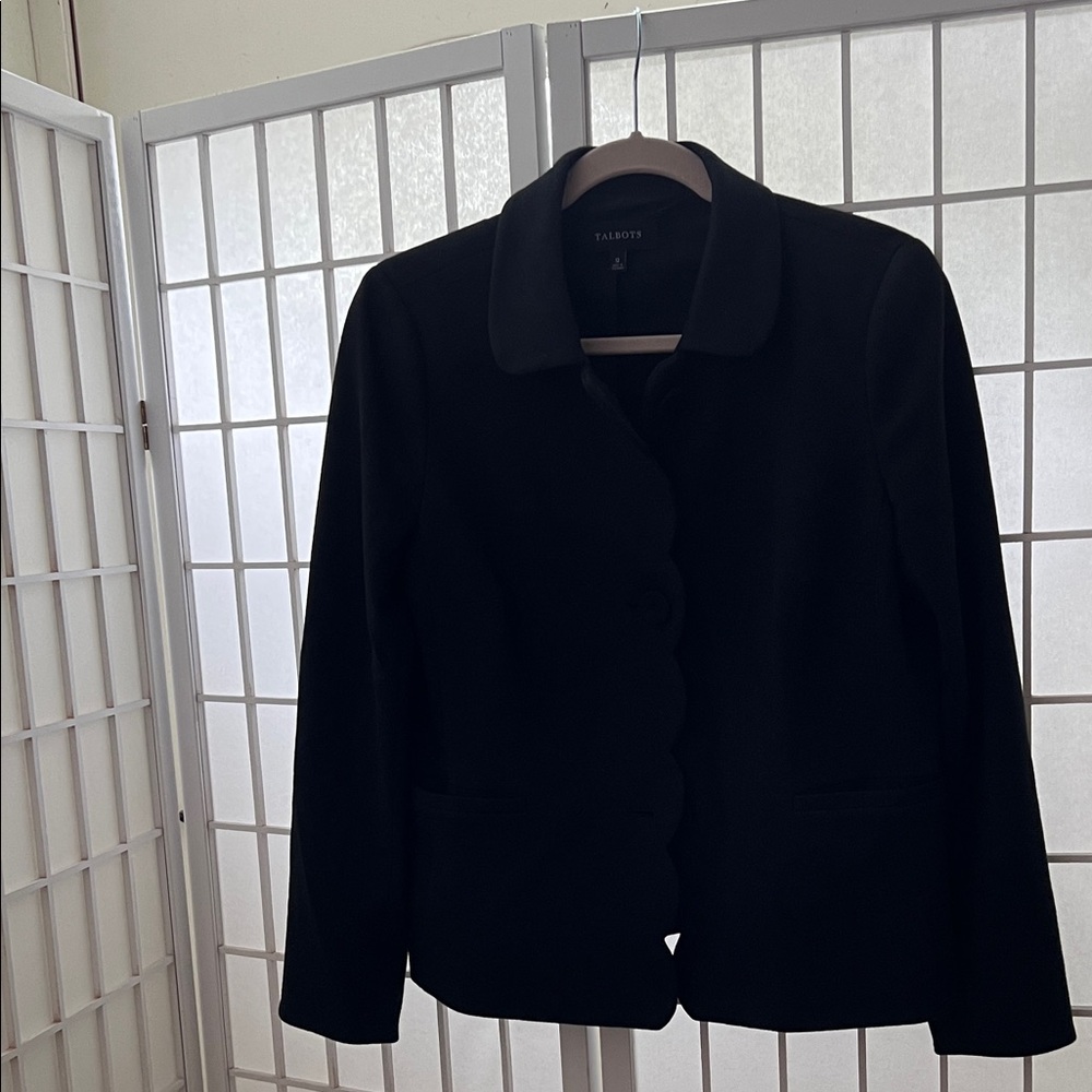 Talbots Classic Black Blazer